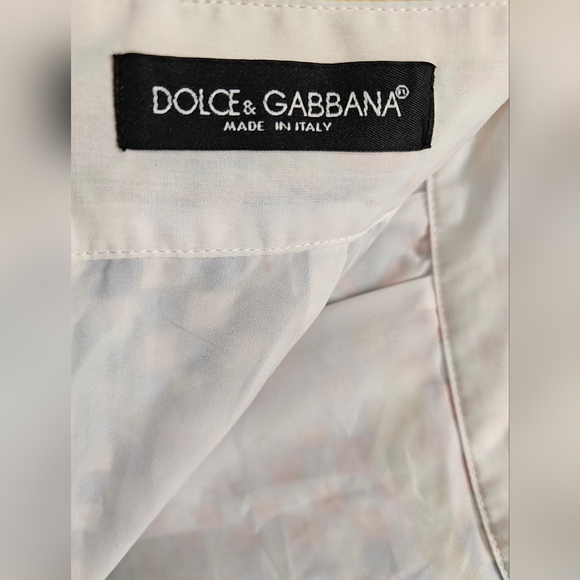Dolce & GabbanaCarretto-print poplin maxi skirt SZ Small - Picture 7 of 16